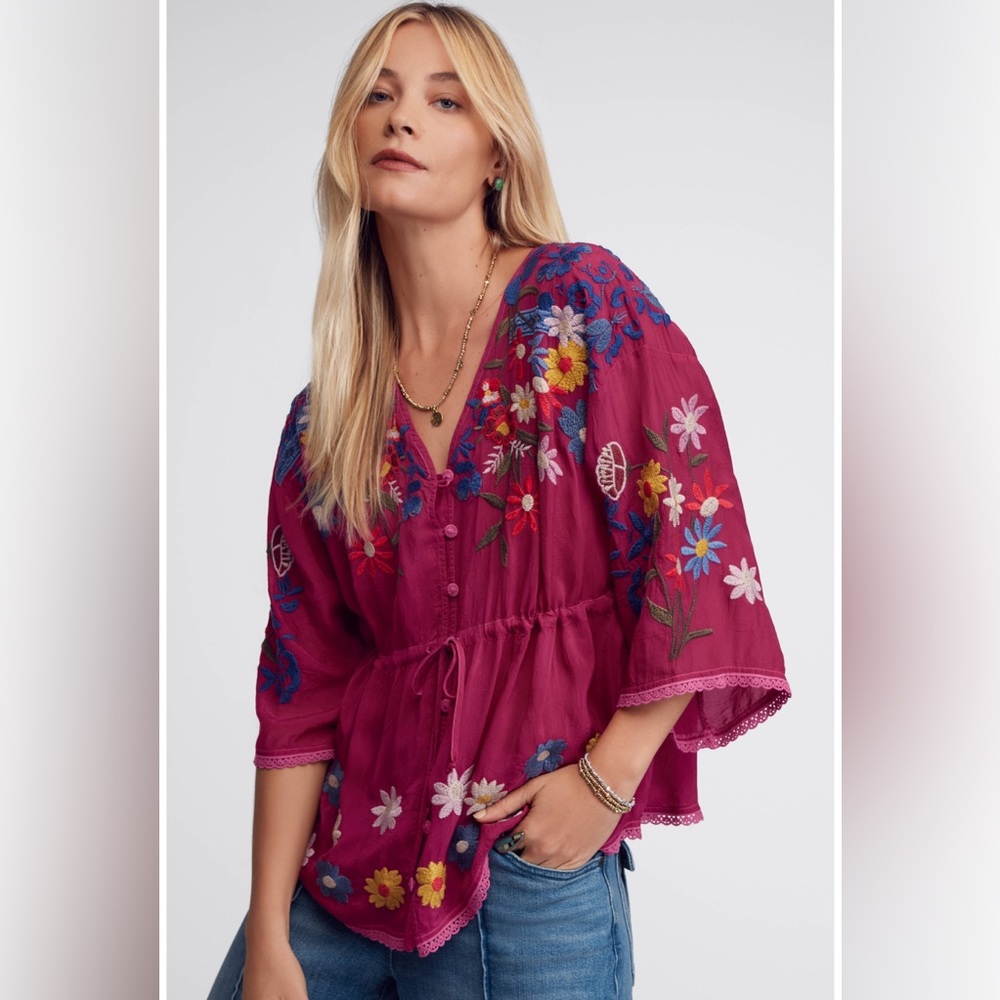 Johnny Was Edith Blouse
